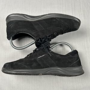 Mephisto Laser Runoff Women’s Size 8 Black Suede Casual Shoes 9173722224556